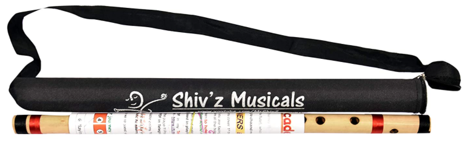 Shiv’z Muzic C Natural medium, right-handed bansuri, 19